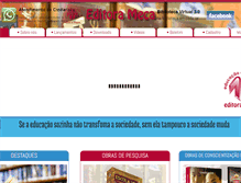 Tablet Screenshot of editorameca.com.br